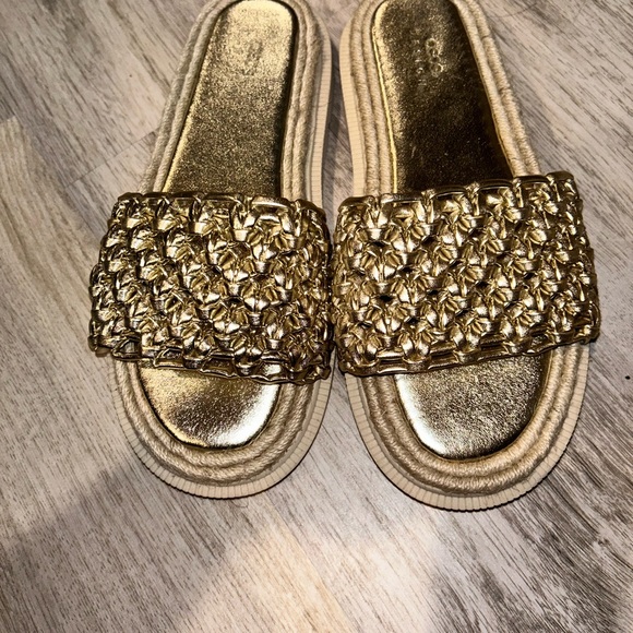 ASOS Design Jupiter Woven Slides Size 9 - Picture 8 of 11